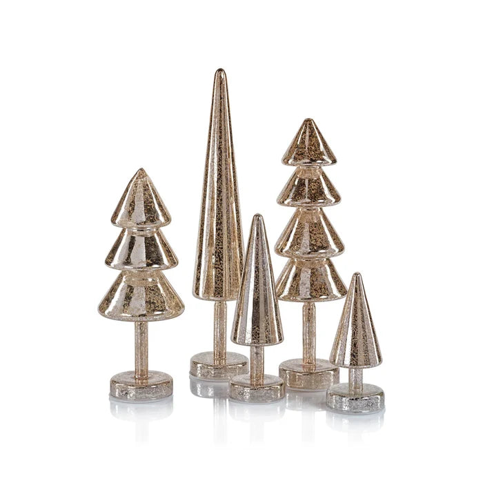 NOEL SPARKLE SPRUCE LED TREE- GOLD 7