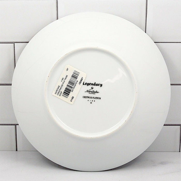 Noritake Legendary Crestwood Platinum 4166 Soup Coupe Bowl Dinnerware Tableware