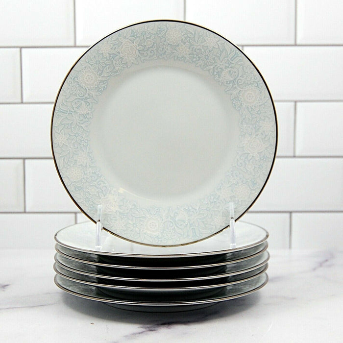Noritake Ravel 2213 Set of 6 Salad Plate Dinnerware Tableware Japan 8 1/4" 21cm