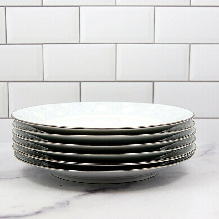 Noritake Ravel 2213 Set of 6 Salad Plate Dinnerware Tableware Japan 8 1/4" 21cm