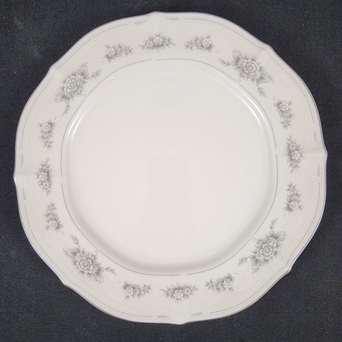 Noritake Southern Lace 4 Bread Butter Plate Set Ceramic China Vtg Ivory Ribbons