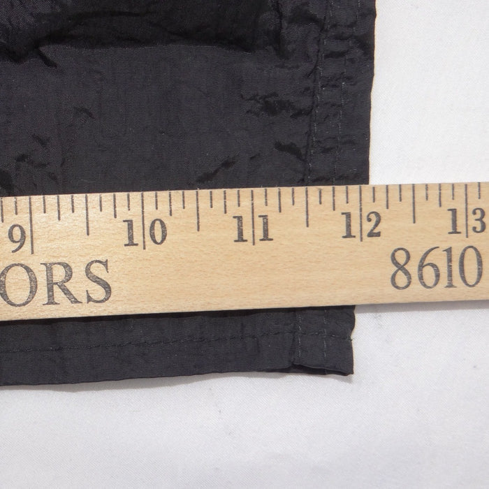 NWT Charlotte Russe Womens Black Nylon Athletic Shorts Side Toggles S6