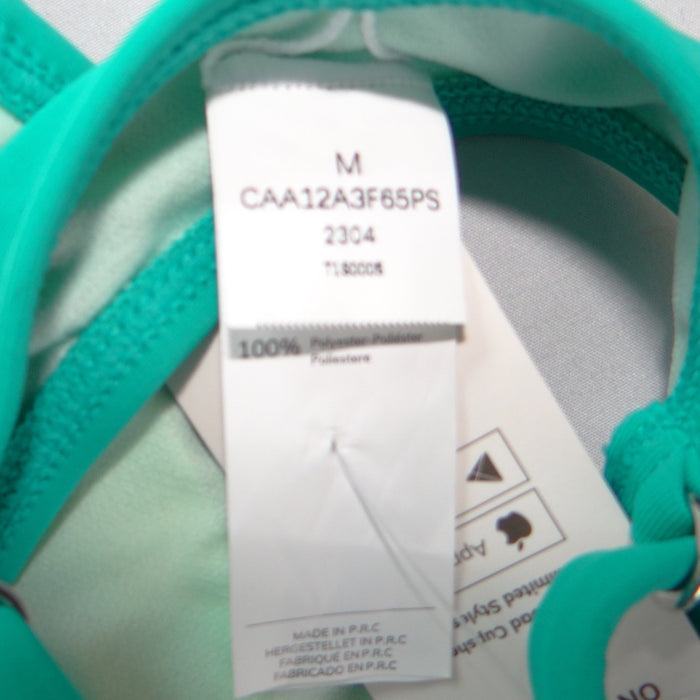 NWT Cupshe Teal Green Ring Detail Braided Wrap Bikini Set Size M4