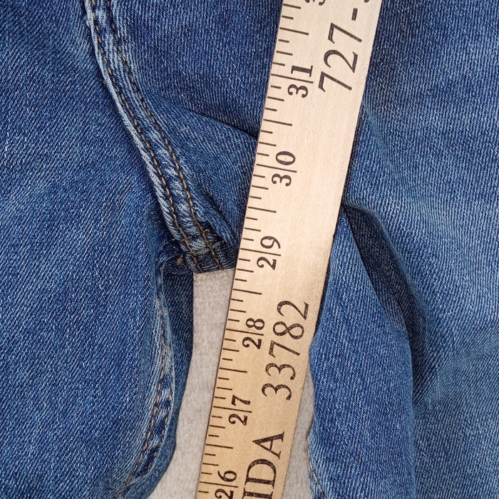 NWT Lee Mens Straight Fit Straight Leg Jeans Heath Blue 40x30 Premium Flex5