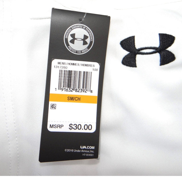 NWT Under Armour HeatGear Mens Baseball Pants White Loose Fit Small2