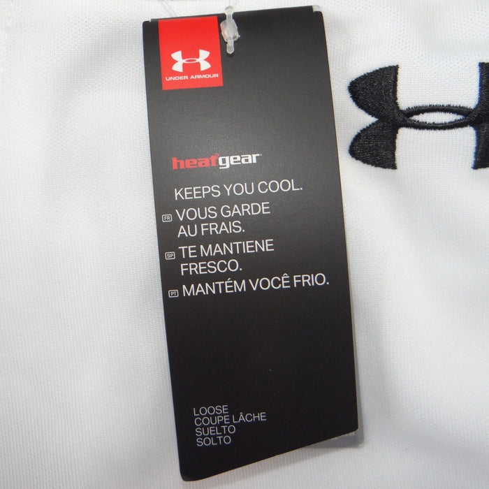 NWT Under Armour HeatGear Mens Baseball Pants White Loose Fit Small3