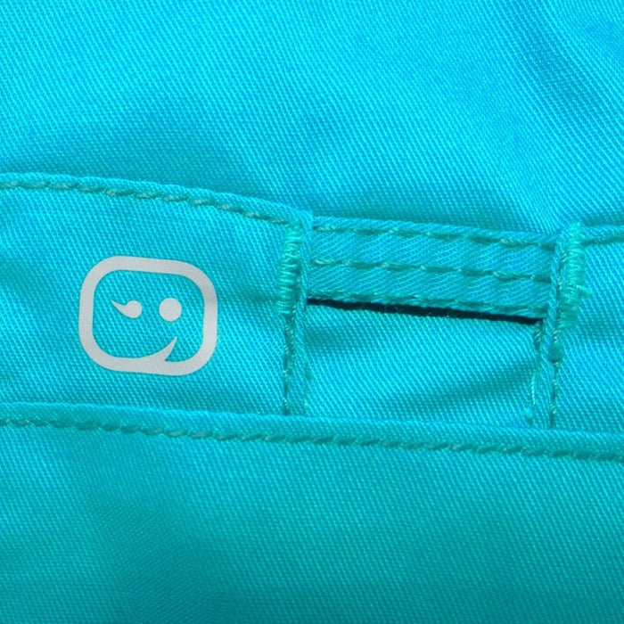NWT Wink Womens Classic Fit V Neck Scrub Top Teal Blue Medium5