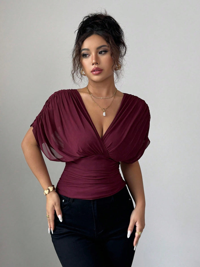 Nyxline Top - Maroon