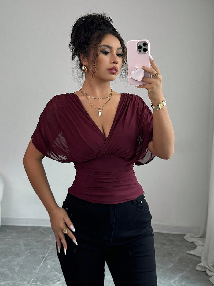 Nyxline Top - Maroon