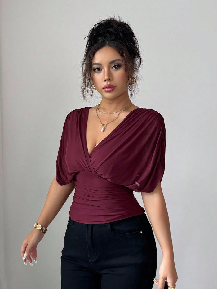 Nyxline Top - Maroon