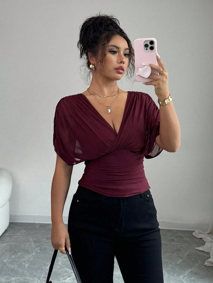 Nyxline Top - Maroon