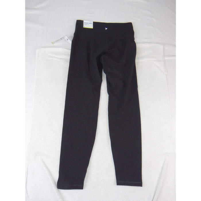 Old Navy Active Go Dry Balance Leggings Womens Large Black High Waisted 39041