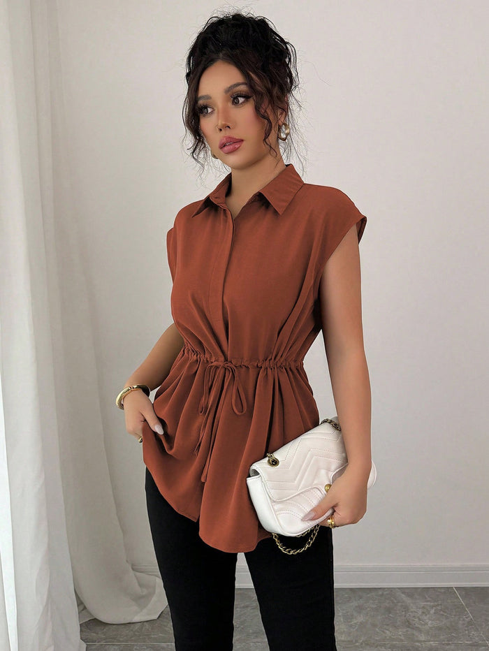 Olyra Top - Brown