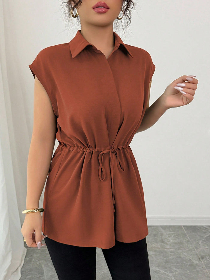 Olyra Top - Brown