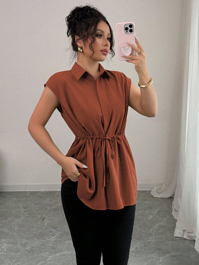 Olyra Top - Brown