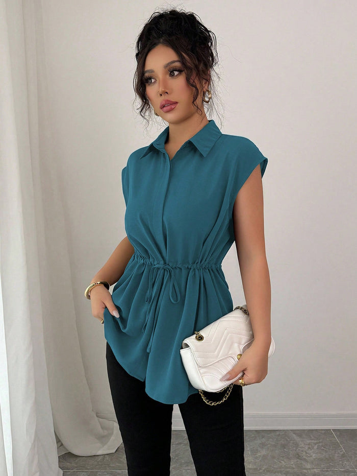 Olyra Top - Lake Blue