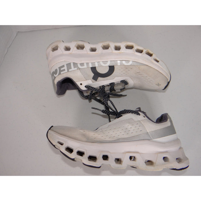 On Cloudmonster Womens White Frost Running Shoes Size 7.51