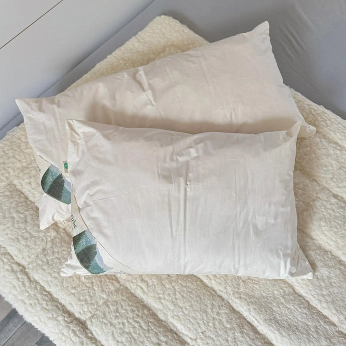 Oreiller pin cembro et laine vierge 40x60cm