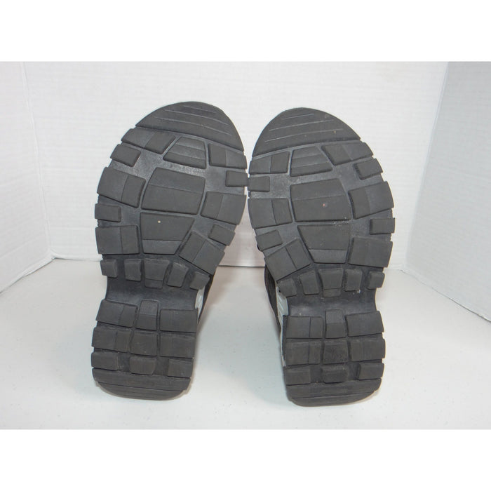Ovekos Girls Black Pink Triple Strap Reflective Winter Snow Boots Size 312