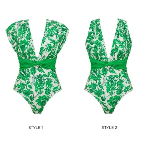 Palmira Swimsuit Set - Green
