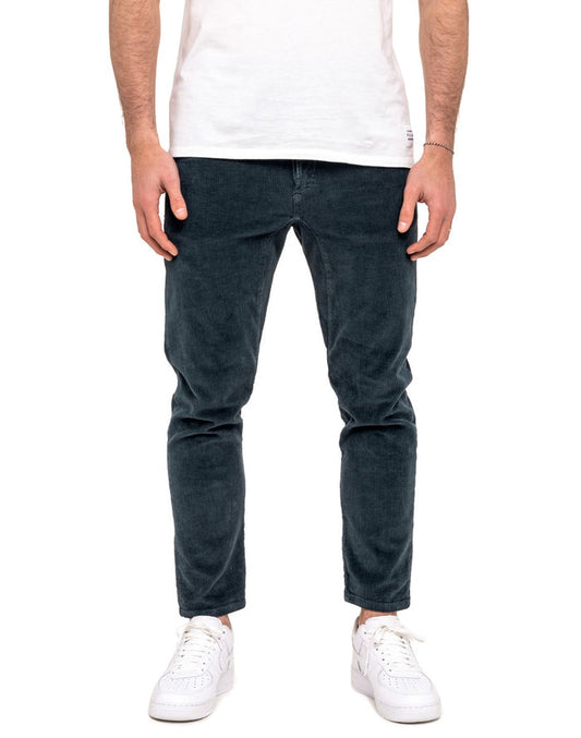 pantalon 7/8 eme blue PULLIN en coton