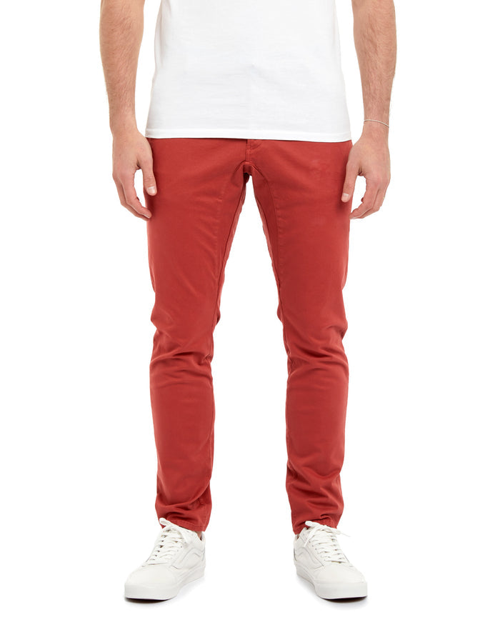 pantalon chino cherry PULLIN en coton
