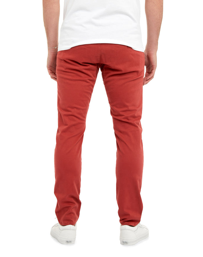 pantalon chino cherry PULLIN en coton