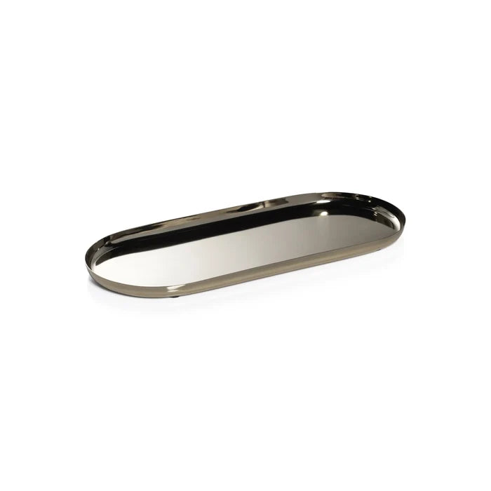 PARK LANE VERSATILE OVAL TRAY GOLD LARGE