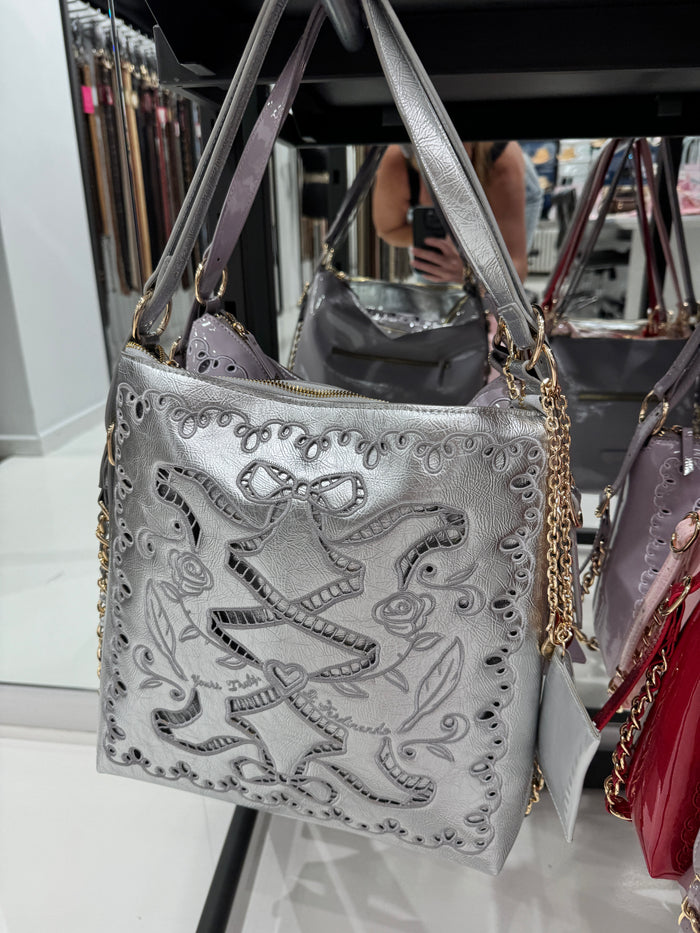 Patent Leather Ribbon Reverie Convertible Bag
