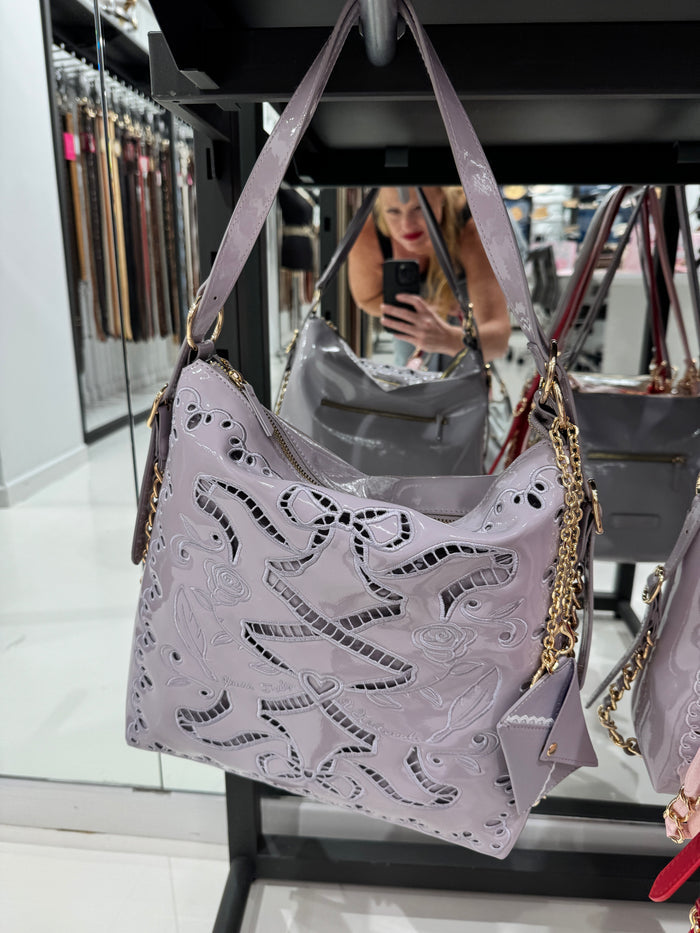 Patent Leather Ribbon Reverie Convertible Bag