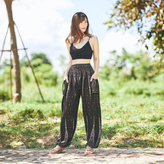 Peacock Harem Pants - Lannaclothesdesign Shop