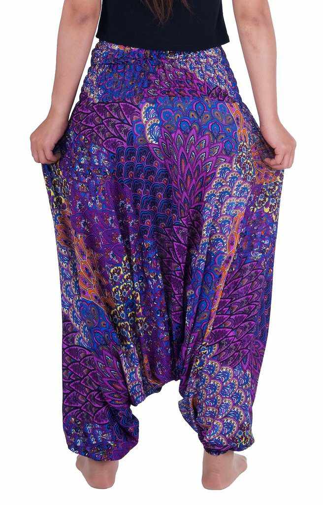 Peacock Harem Pants - Lannaclothesdesign Shop
