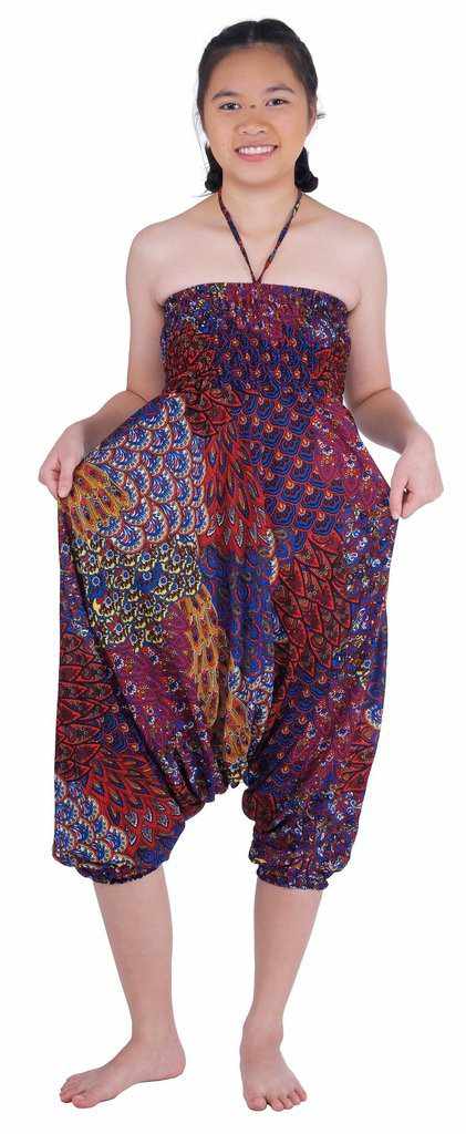 Peacock Harem Pants - Lannaclothesdesign Shop