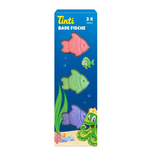Petits poissons moussant pour le bain Tinti