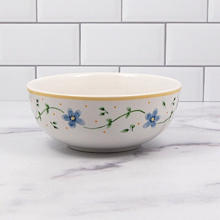 Pfaltzgraff Melissa Bowls Floral Set of 3 Soup Coupe Cereal Ceramic Dinnerware