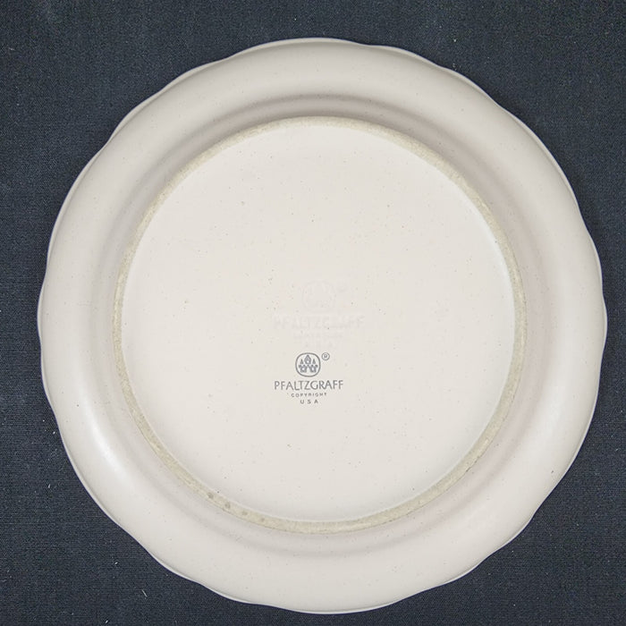 Pfaltzgraff Remembrance Dinner Plate Pink Peach White Flowers Stoneware