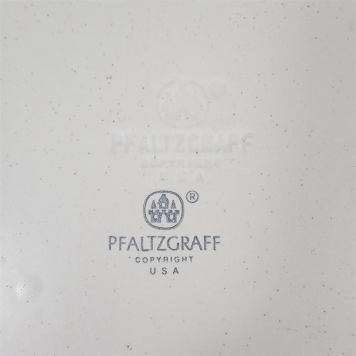 Pfaltzgraff Remembrance Dinner Plate Pink Peach White Flowers Stoneware