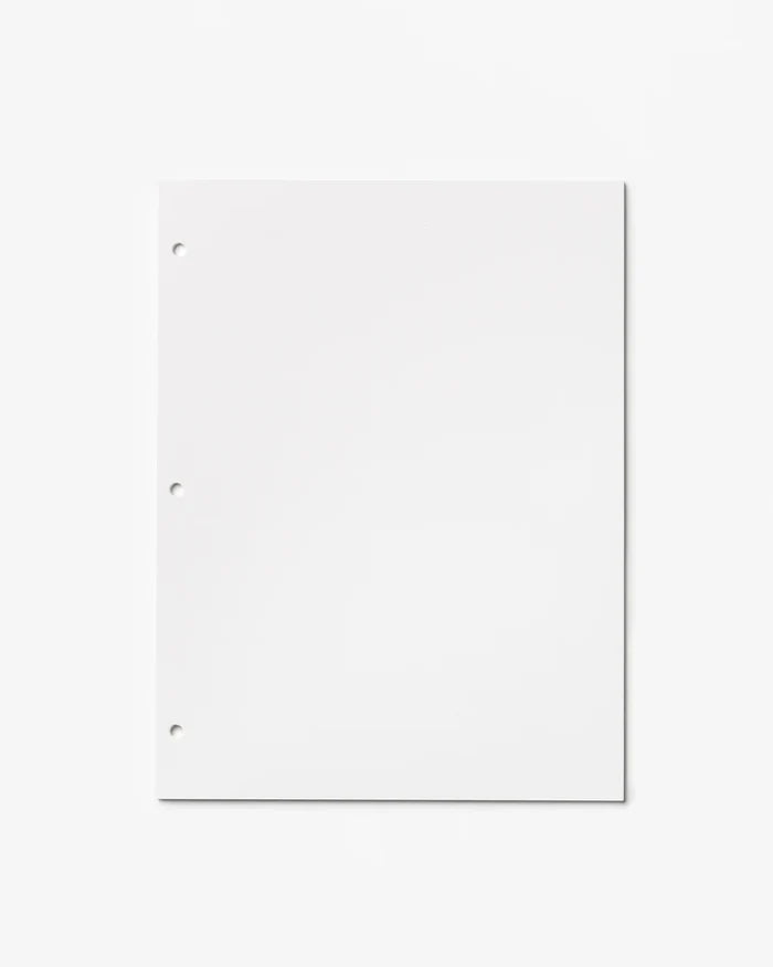 PHOTO ALBUM - 10 PACK WHITE REFILL PAPER (L)