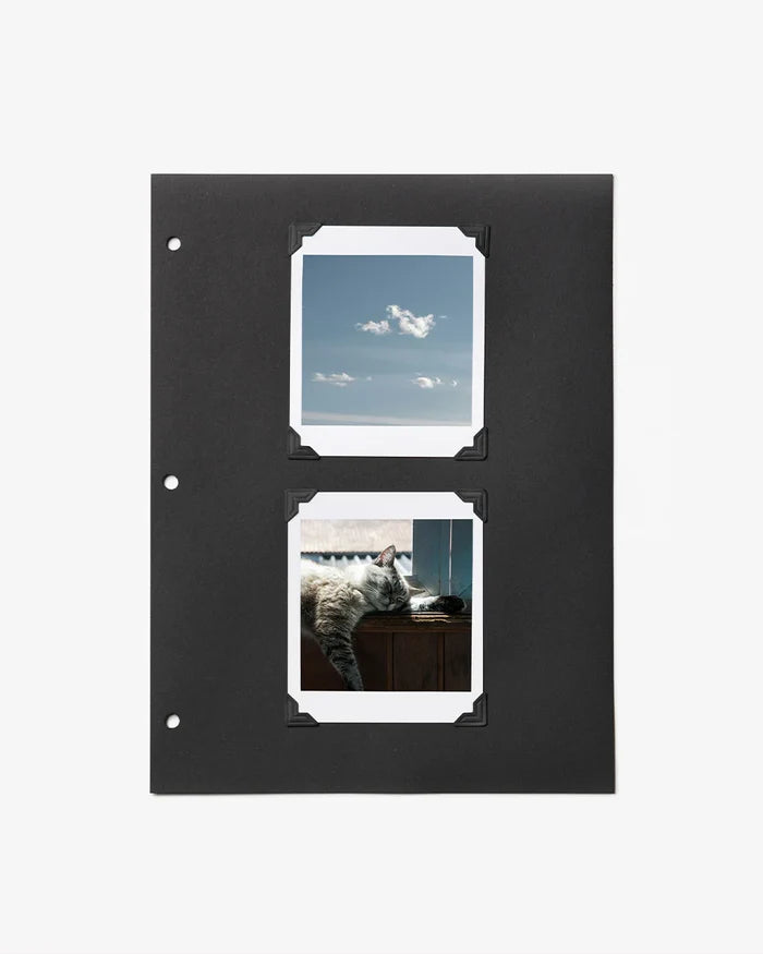 PHOTO CORNERS - BLACK