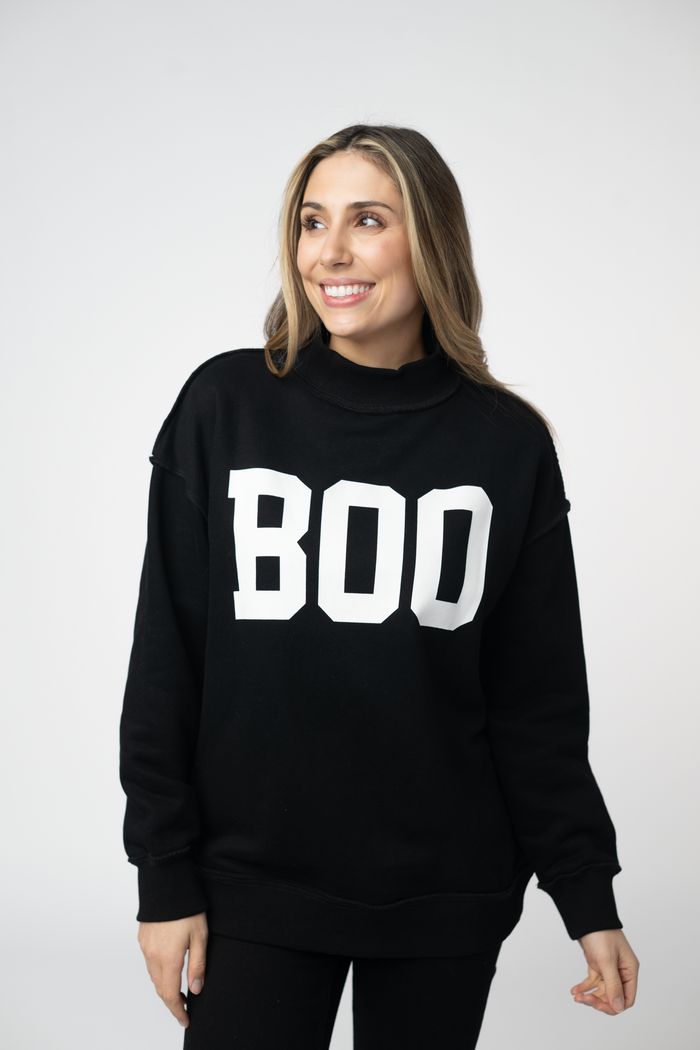 Piper Reversible Sweatshirt - BOO