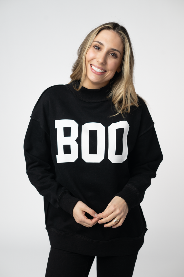 Piper Reversible Sweatshirt - BOO