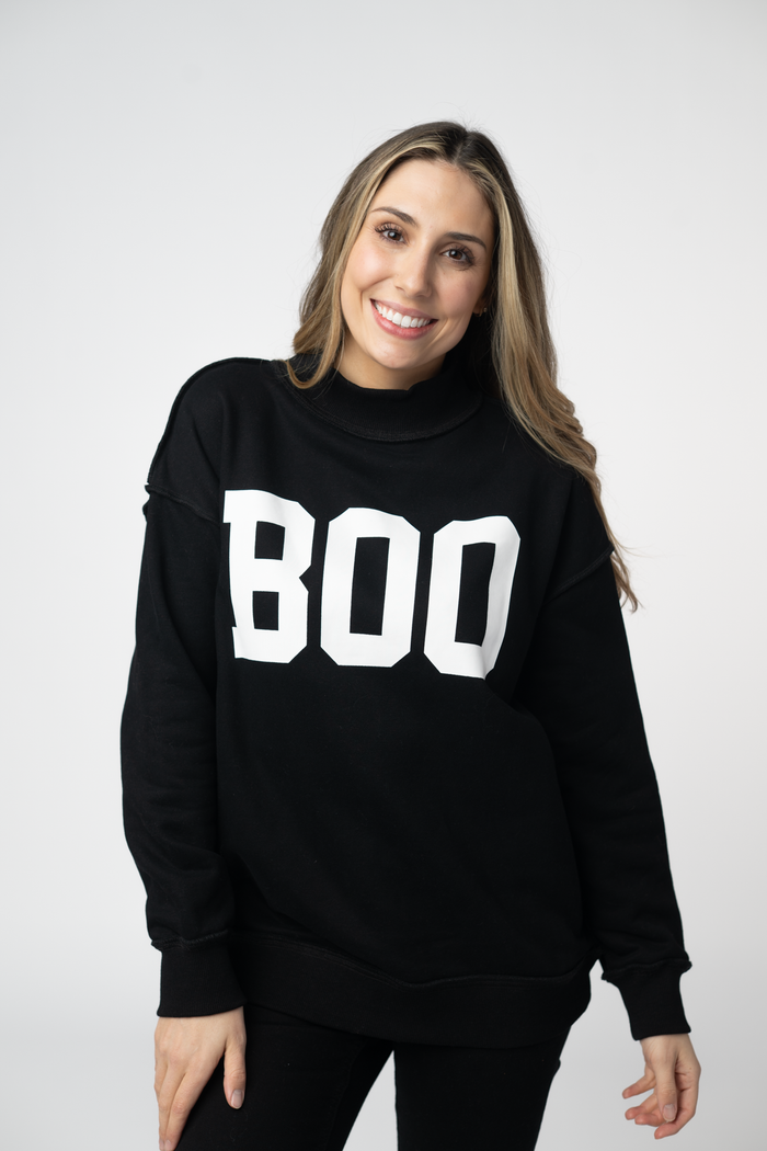 Piper Reversible Sweatshirt - BOO