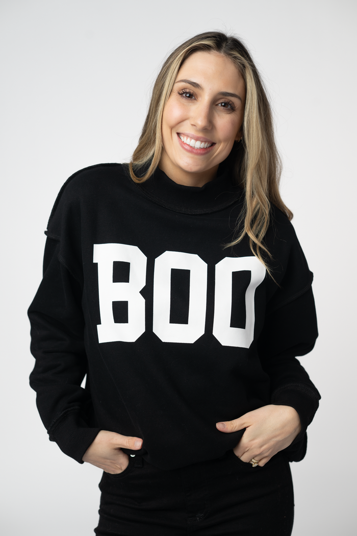Piper Reversible Sweatshirt - BOO