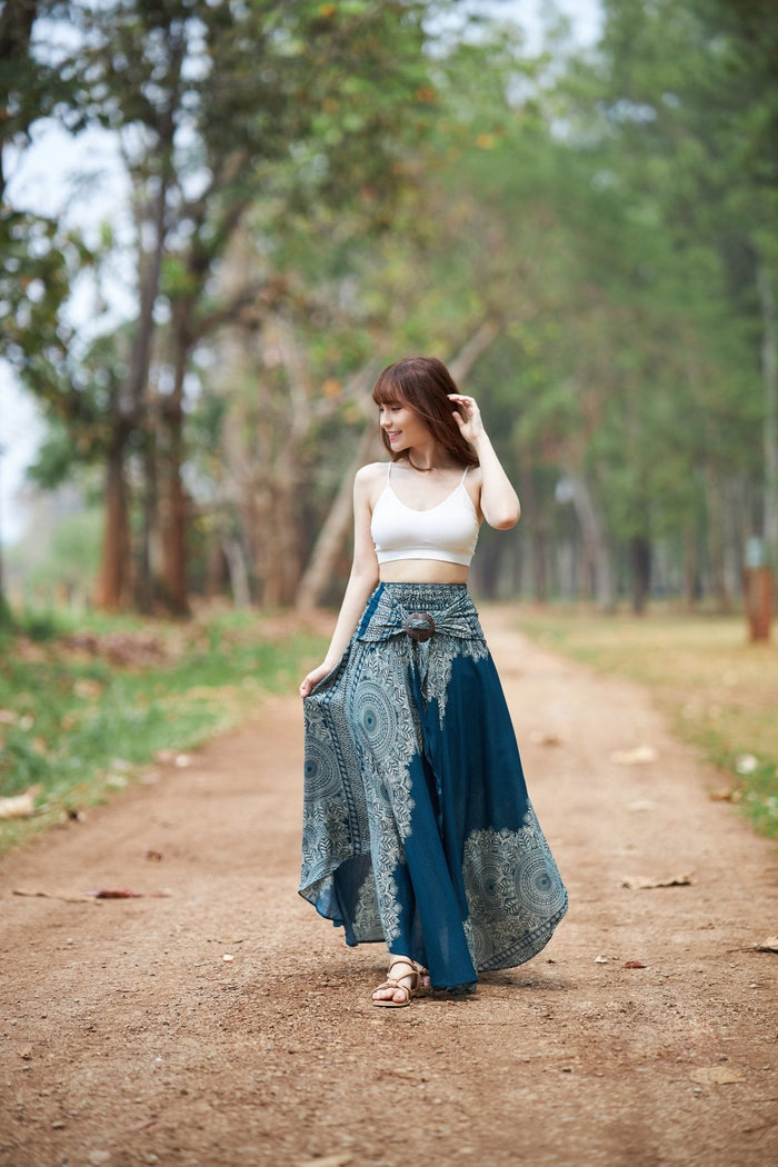 Plain Mandala Coconut Skirts - Lannaclothesdesign Shop