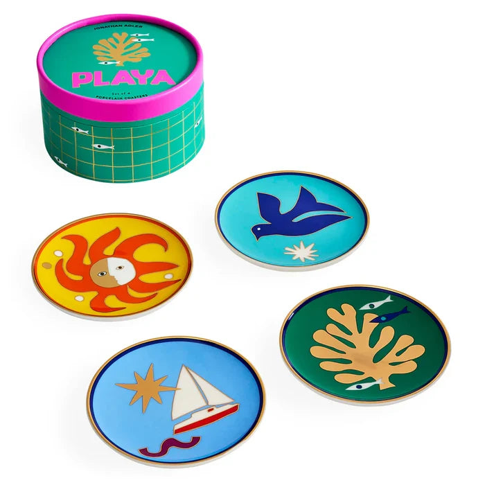 PLAYA COASTER SET - SET OF 4