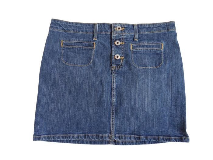 Polo Ralph Lauren Denim Mini Skirt   Stylish Casual Wear0