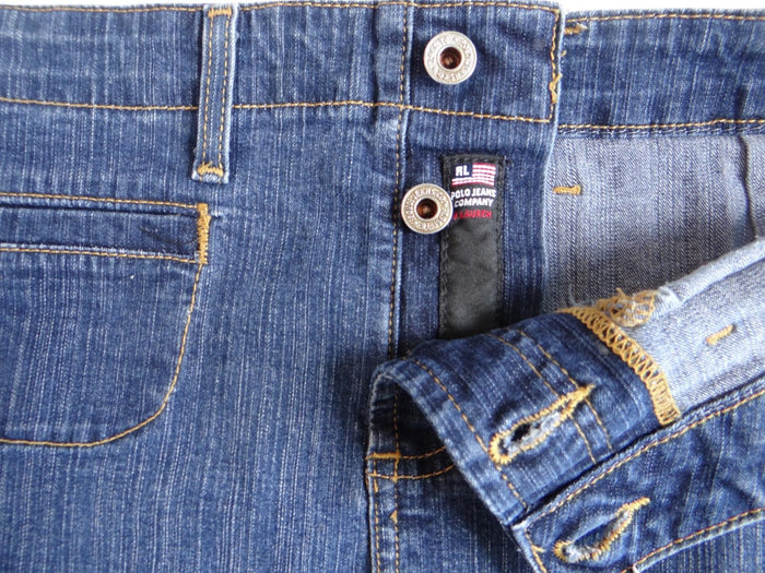 Polo Ralph Lauren Denim Mini Skirt   Stylish Casual Wear2