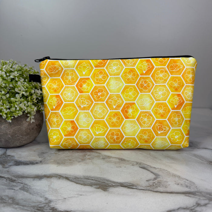 Pouch - Bee, Honeycomb Designs