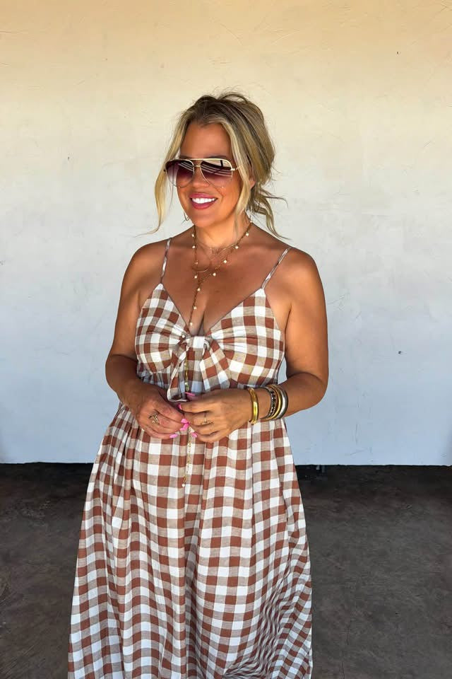 PREORDER - Western Charm Maxi Dress