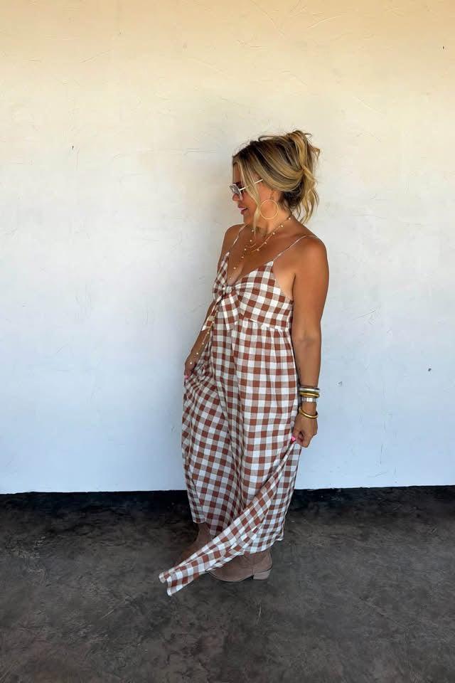 PREORDER - Western Charm Maxi Dress